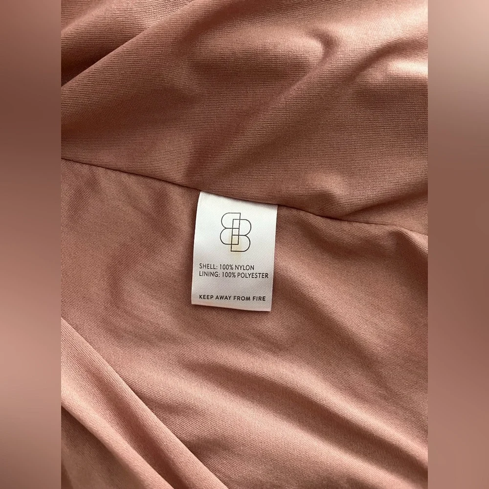 NWT Women’s Baltic Born Uma Velvet Burnout Maxi Dress Pink Floral - Size Medium - Picture 7 of 9